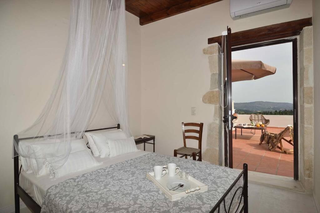 Villa Christini A Luxury Villa With Amazing Views Tzitzifés Екстериор снимка